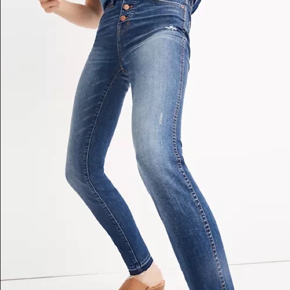 EUC madewell 10” high rise skinny drop hem edition 29 - Picture 3 of 10